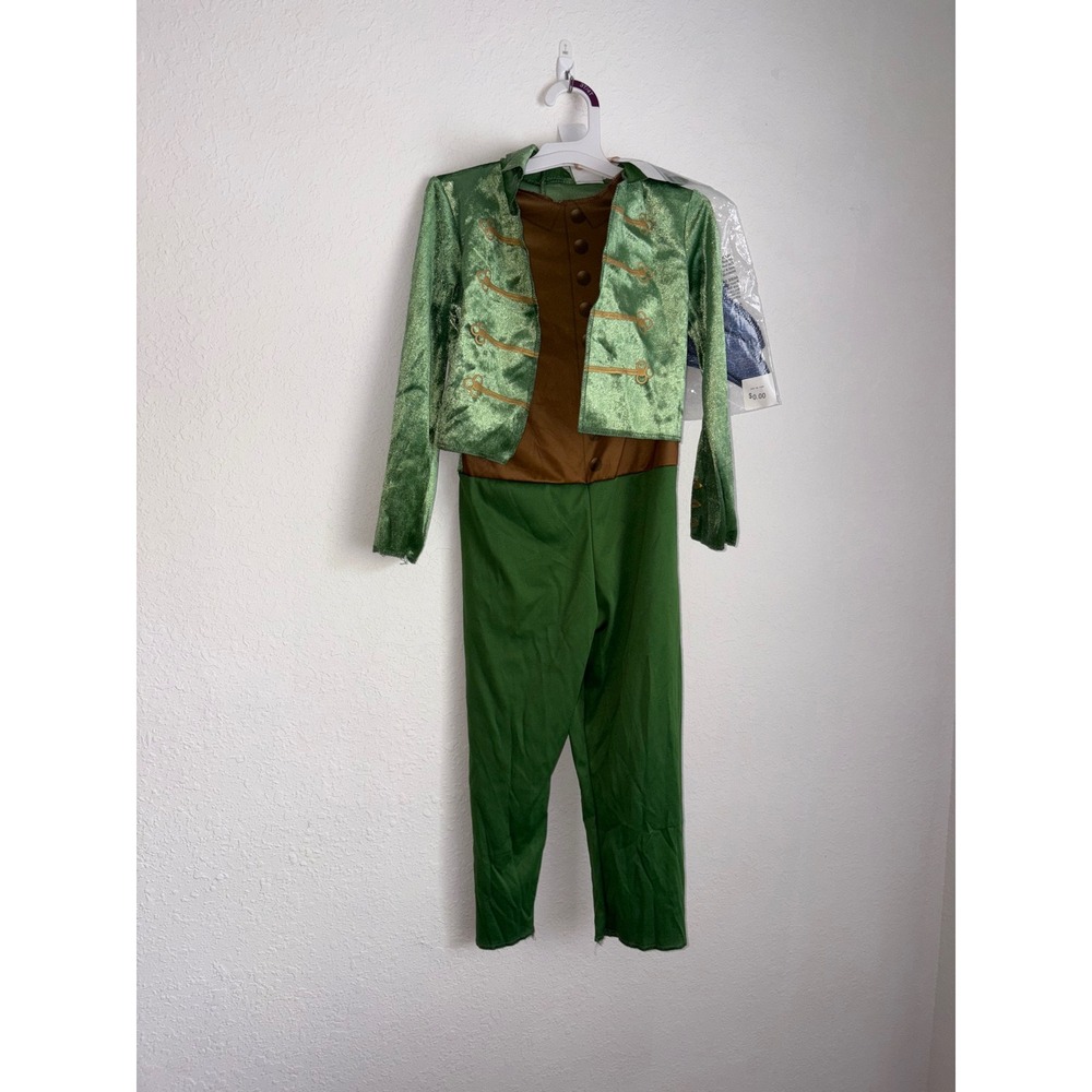 Kids Wicked Character Costume Jacket Pants Set Green Brown Outfit age 3 - 4